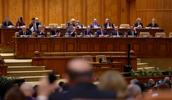Dezbaterea și votul bugetului de stat pe 2026 în ședința comună a Parlamentului. FOTO Inquam Photos / Octav Ganea