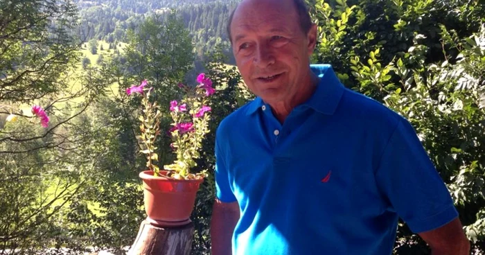 Preşedintele Traian Băsescu FOTO Facebook
