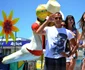 Radu Mazăre inspectează carele alegorice pentru Carnavalul Mamaia 2014 Foto Adrian Boioglu