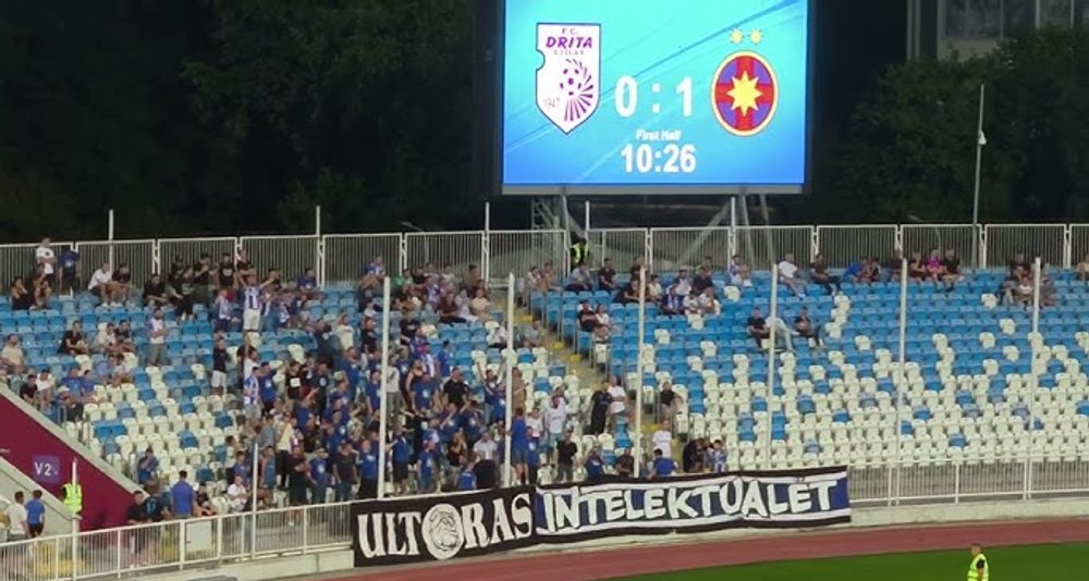 „Țiganii, țiganii”. „Intelectualii” kosovari, trivialități la adresa românilor, după victoria FCSB de la Priștina