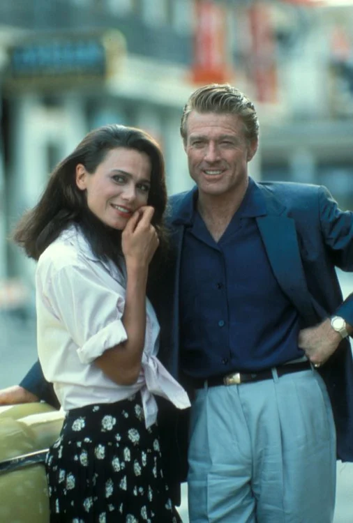 
    Robert Redford şi iubita  