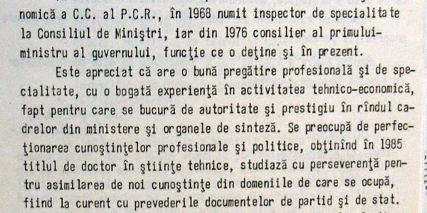 Facsimil 1 Columbeanu, 1988