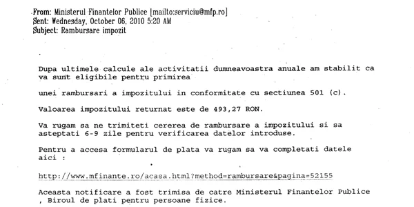 Ţeapă cu finanţe