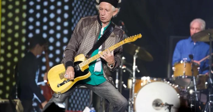 Keith Richards în concert FOTO: pagina oficială Facebook Keith Richards