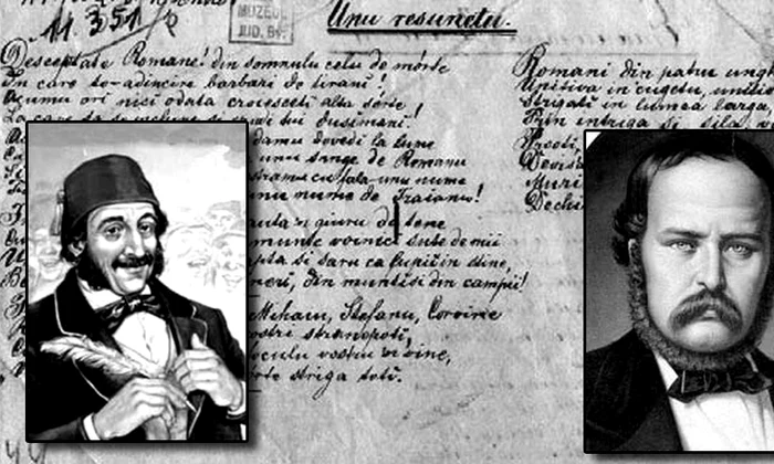 Andrei Mureșanu și Anton Pann își dispută paternitatea melodiei Imnului Național jpeg