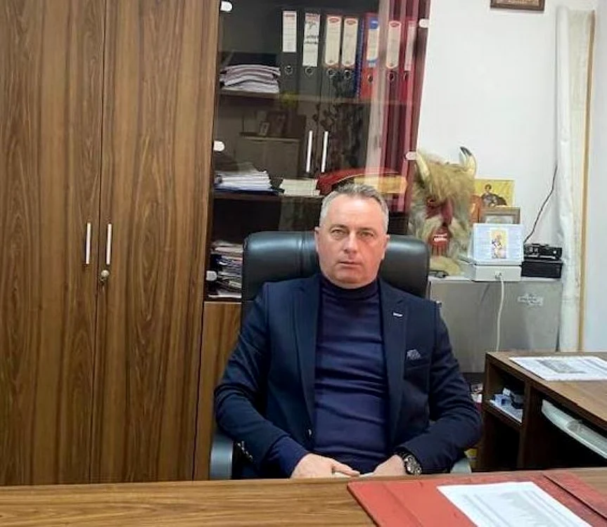 Tudorel Ivan, primarul comunei Cîmpineanca FOTO Facebook