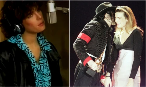Prințesa Stephanie de Monaco aka Grimaldine, star pop in 1980 si Michael Jackson   captura, Profimedia jpg