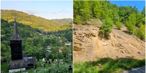 Rovina Satul si zona viitoarei cariere  Foto Daniel Guță jpg