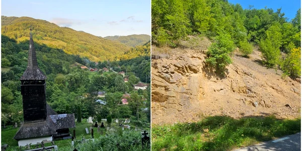 Rovina Satul si zona viitoarei cariere  Foto Daniel Guță jpg
