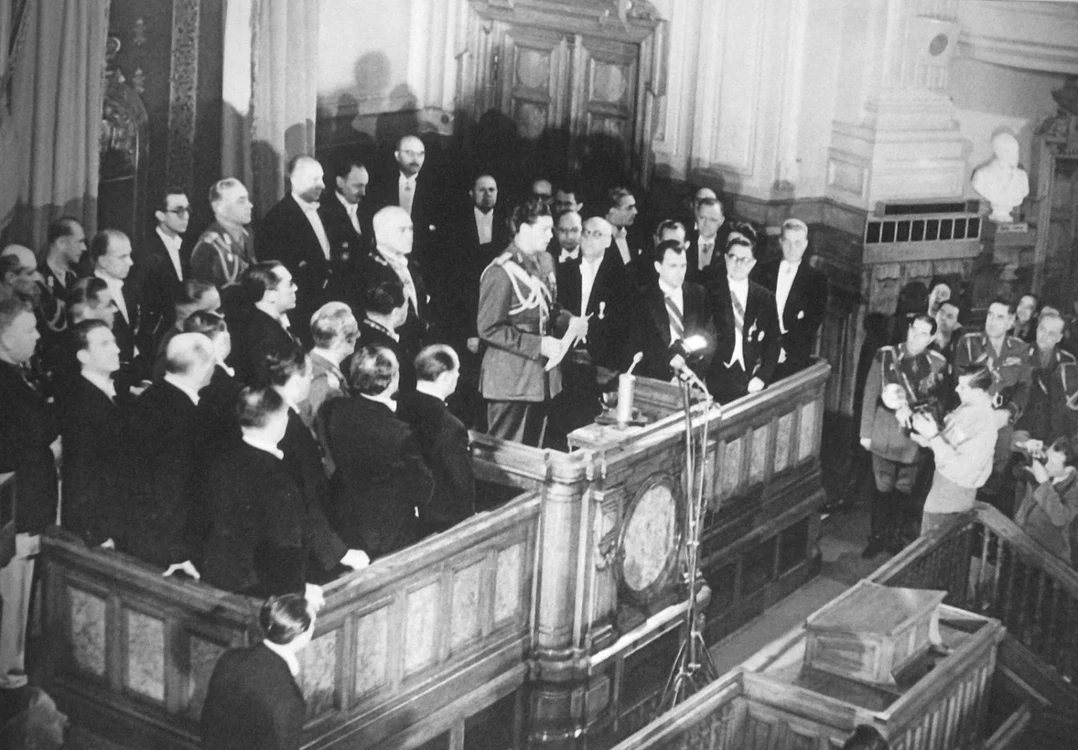 regele mihai parlament