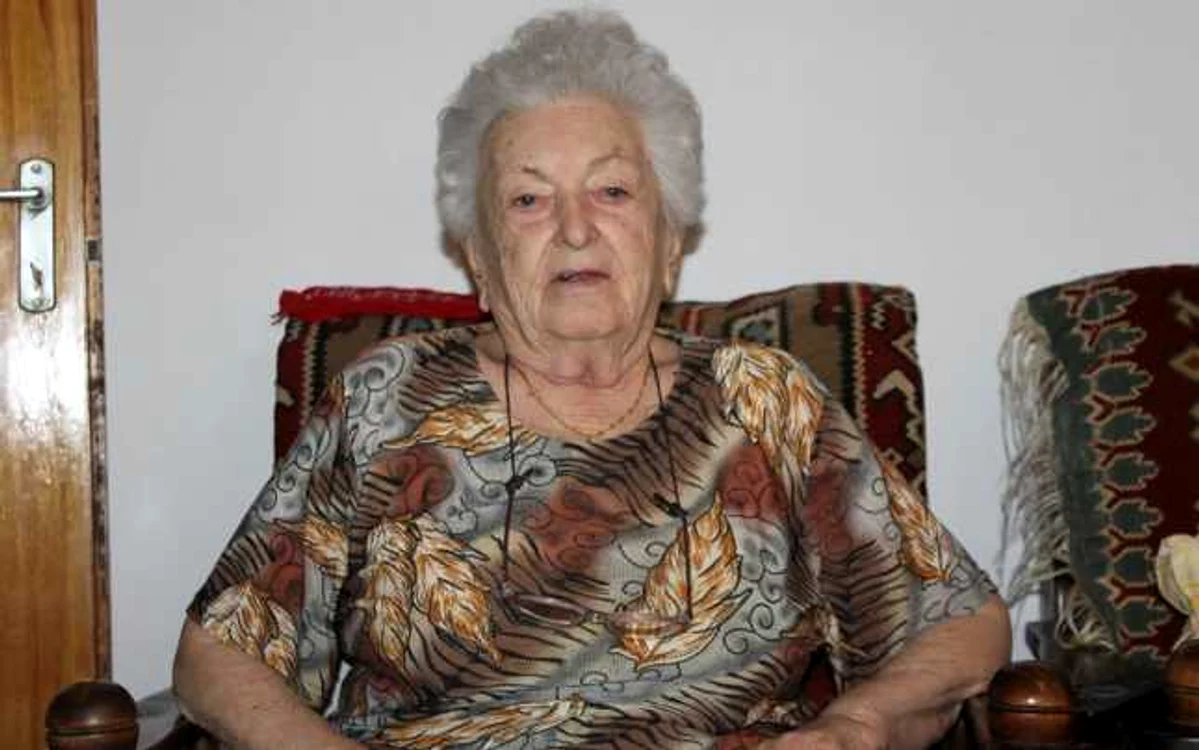Dora Dumitru a supravieţuit muncii grele în URSS  FOTO Diana Frîncu