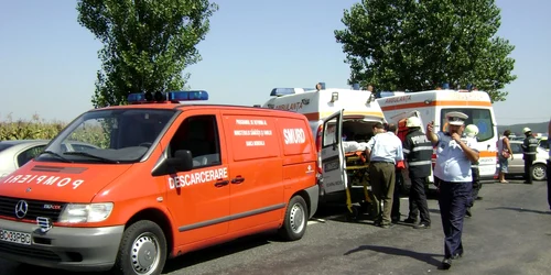 Bărbatul a murit pe loc