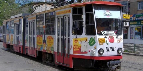Traseul 8 de tramvai dispare din Galaţi după 60 de ani FOTO C. Crângan