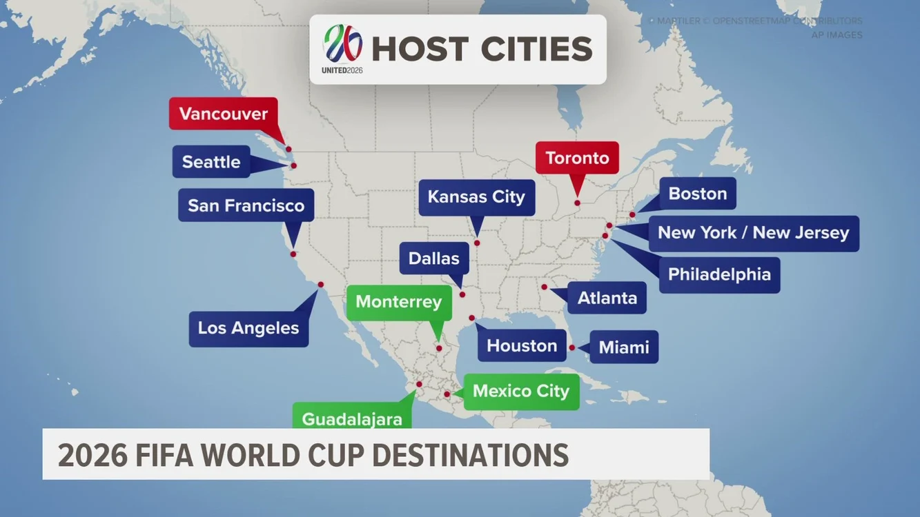 Acestea sunt orașele car vor găzdui meciurile Cupei Mondiale 2026