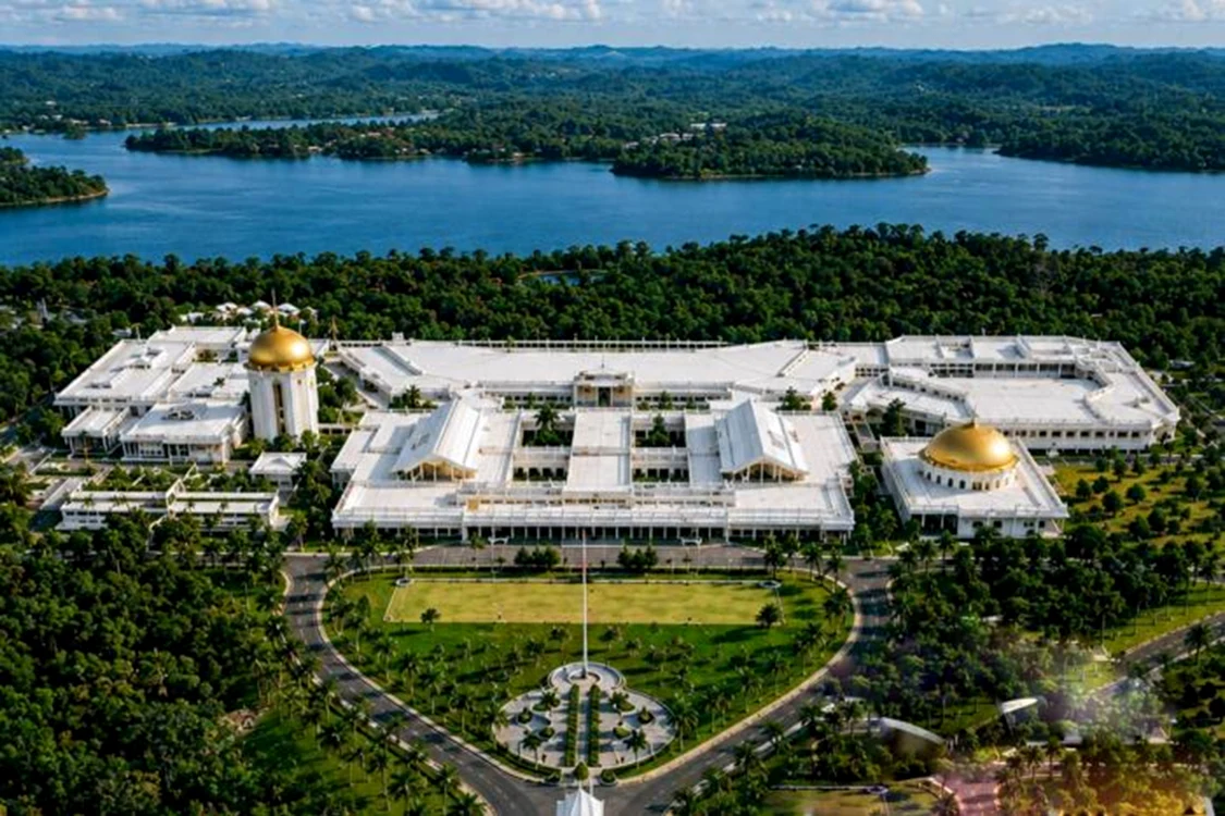 Palatul Istana Nurul Iman din Brunei, record mondial pentru cea mai mare reședință din lume. Foto: X