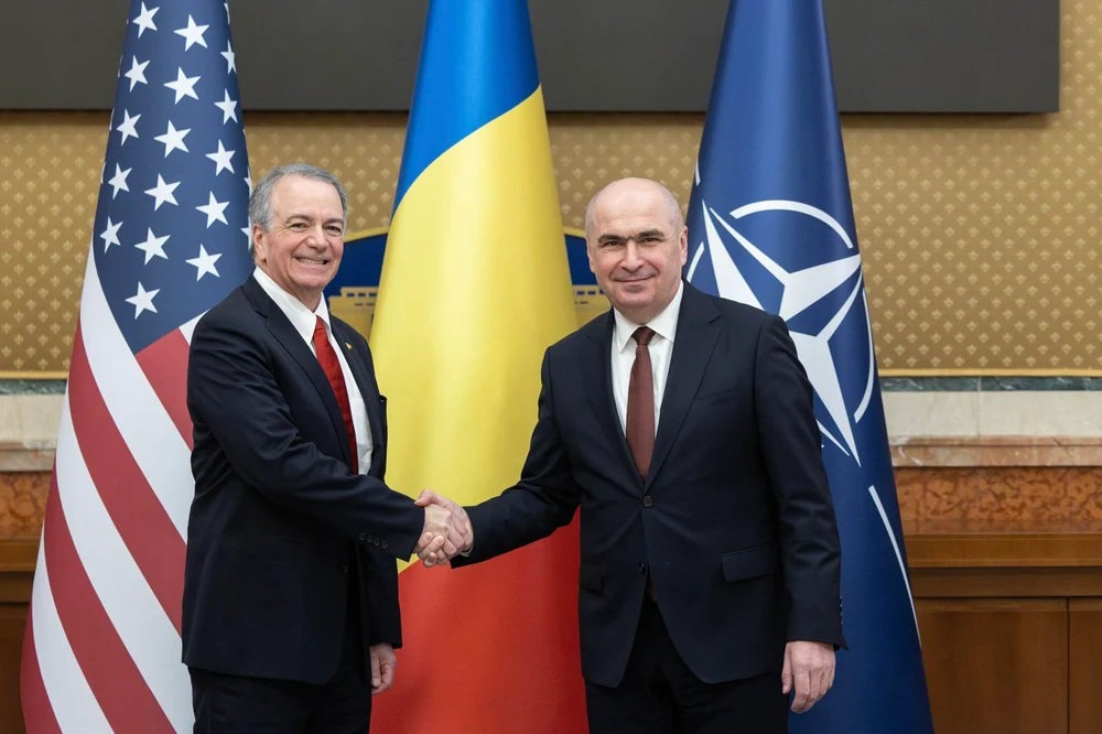 Ilie Bolojan s-a întâlnit cu noul ambasador al SUA în România, Darryl Nirenberg: „Puteți conta pe un parteneriat corect cu Guvernul României”