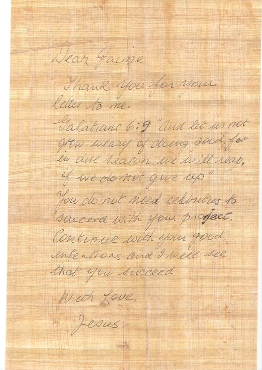 Scrisoarea era redactată pe o foaie pergament