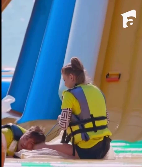 Valentin Sanfira și Codruța Filip. Foto: Antena 1