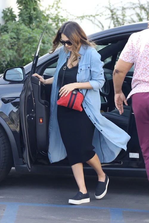 *EXCLUSIVE* Jessica Alba takes her new baby son Hayes Alba to the spa jpeg