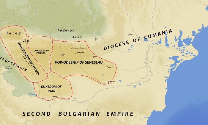 The political situation in Wallachia in the first half of the 13th century according to the Diploma of the Joannites, circa 1247 png