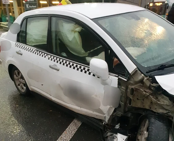 Taximetrist reținut de polițiștii gălățeni FOTO: Poliția Galați