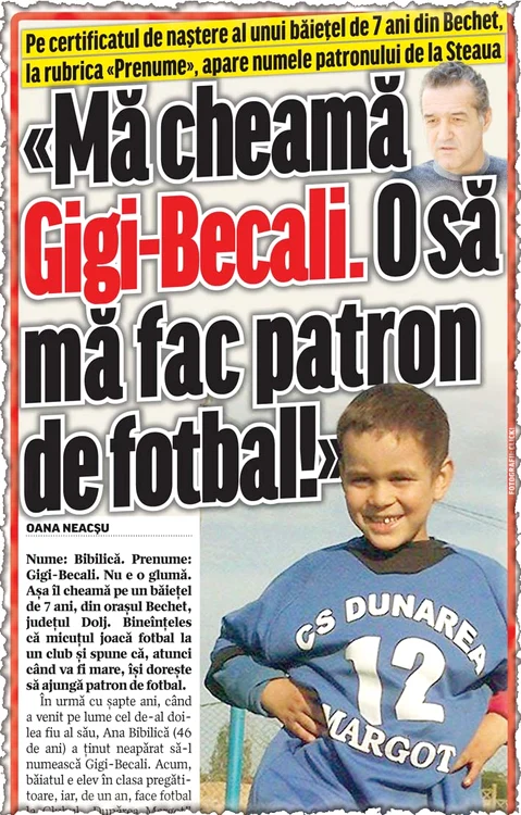 Gigi-Becali şi naşa sa, emoţionaţi în faţa preotului (Fotografii: Click!)