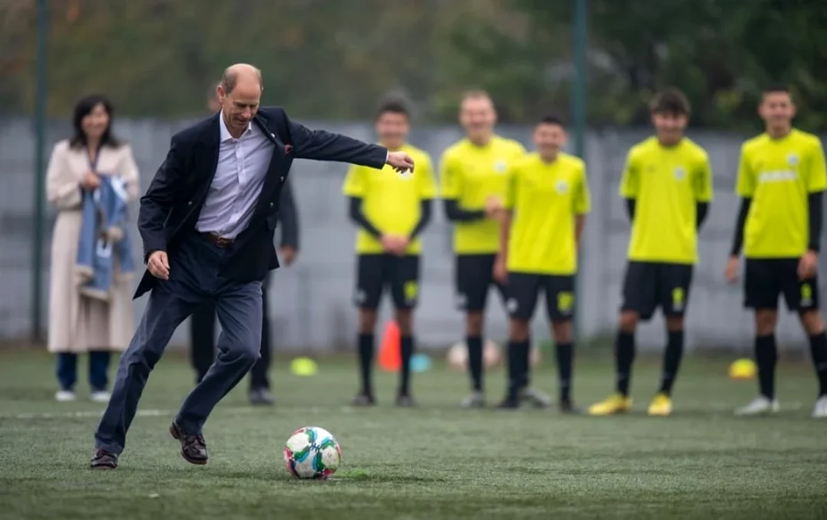 Prințul Edward a executat un penalty