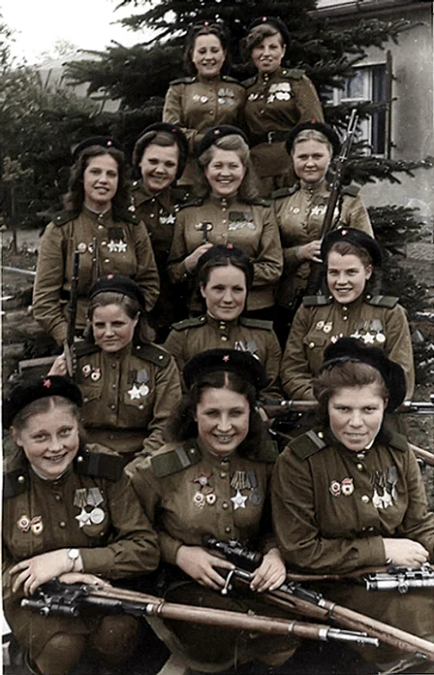 soviet female snipers in the 1940s 23 jpg jpeg