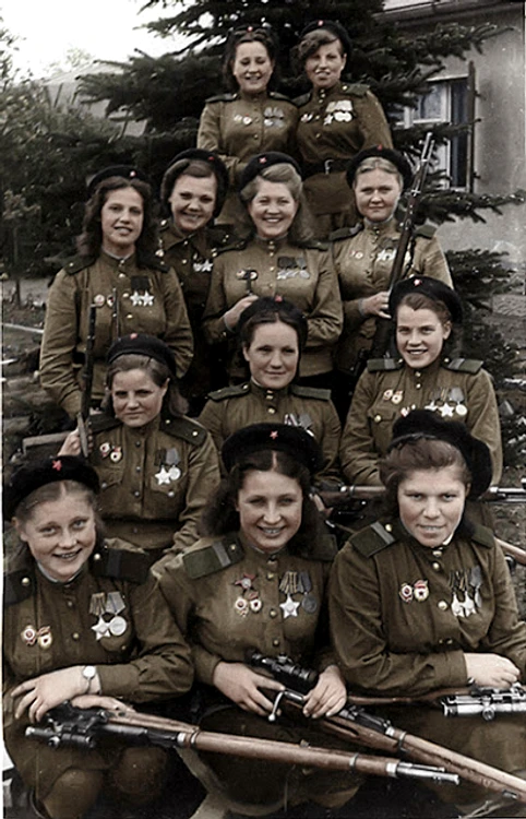 soviet female snipers in the 1940s 23 jpg jpeg