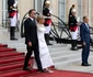 Emmanuel Macron și Brigitte Macron la dineul de stat pentru Regele Rama X al Thailandei. FOTO: Profimedia
