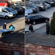 Scene de violenta suprinse in Cluj  Foto Reddit jpg