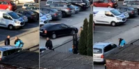 Scene de violenta suprinse in Cluj Foto Reddit jpg