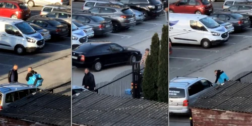 Scene de violenta suprinse in Cluj  Foto Reddit jpg