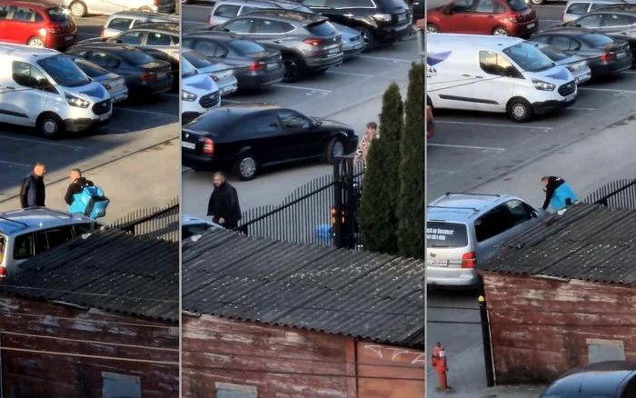 Imaginile agresiunii, publicate pe rețelele de socializare. Sursa: Reddit.com