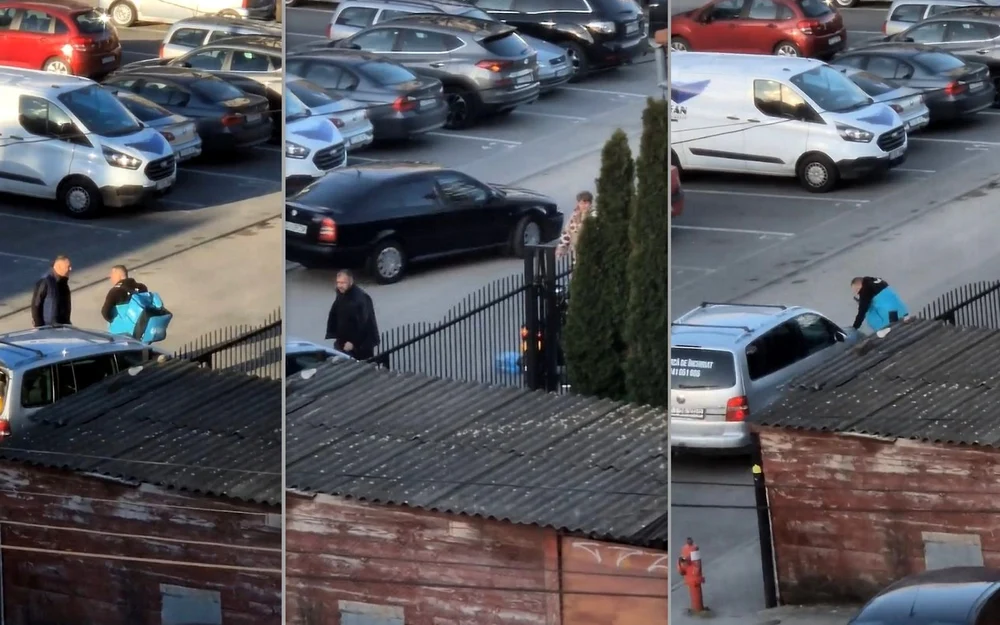 Ironii și furie după imaginile cu curierul bătut în Cluj: „În capitala civilizației mondiale?” / „Mai multă poliție pe străzi”