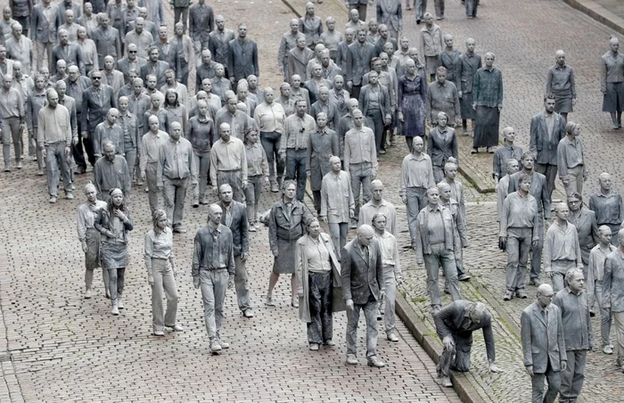 Protest zombi hamburg FOTO EPA 