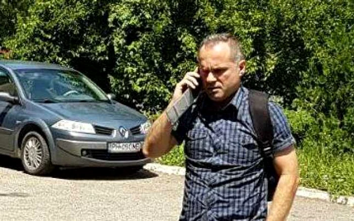 Fostul prim procuror, în ziua în care a fost citat la DNA Ploieşti pentru audieri FOTO Diana Frîncu