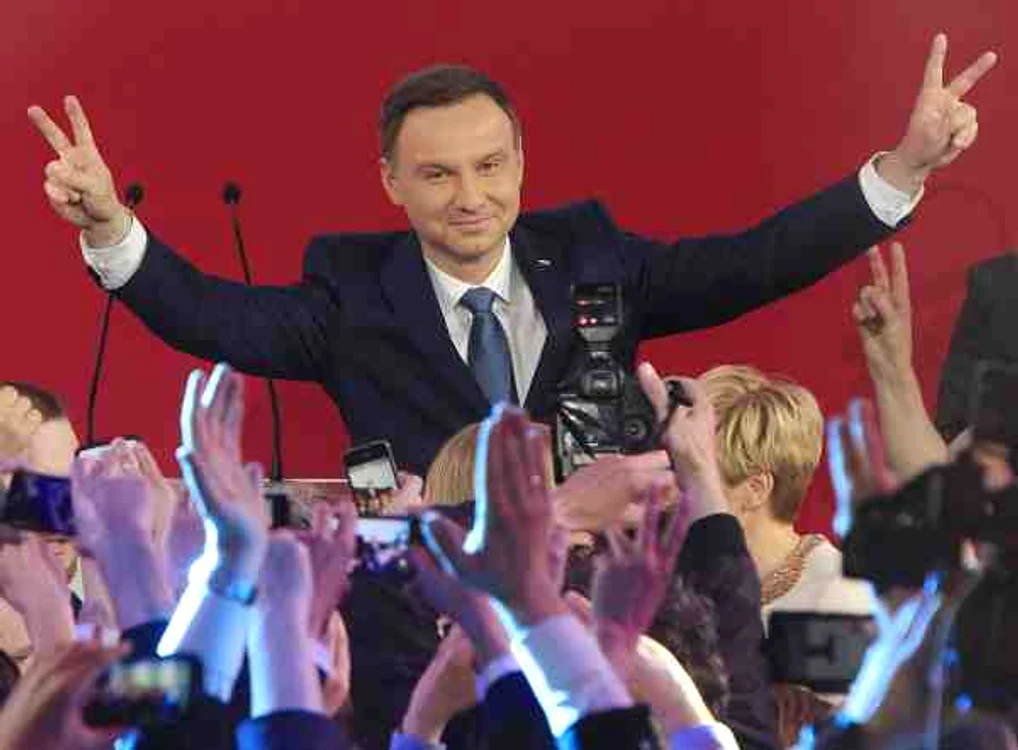 Noul președinte al Poloniei Andrzej Duda este tânăr și carismaticfoto:AP