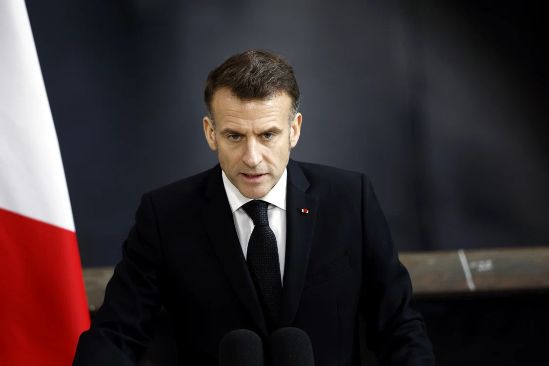 Avertismentul vine din partea președintelui francez Emmanuel Macron FOTO EPA-EFE