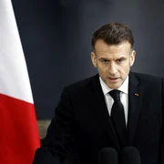 Macron, discurs la o baza navală FOTO EPA EFE jpg