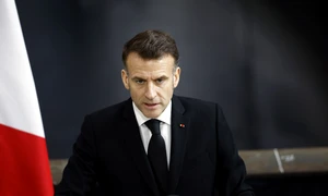 Macron, discurs la o baza navală FOTO EPA EFE jpg