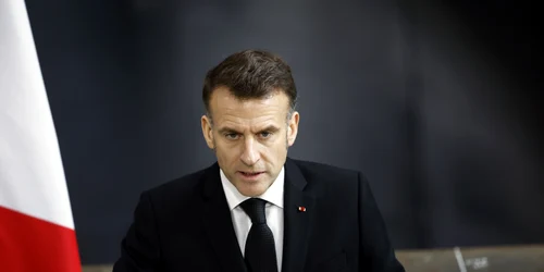 Macron, discurs la o baza navală FOTO EPA EFE jpg