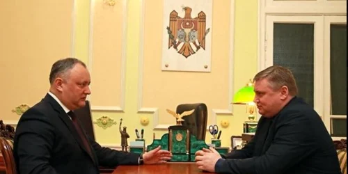 Igor Dodon alaturi de Oleg Horjan FOTO Twitter JPG