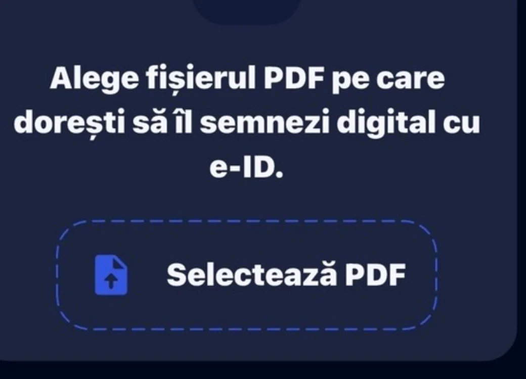 Captură aplicație