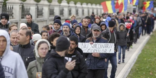 Protest vaccinare obligatorie FOTO Inquam Photos / Octav Ganea
