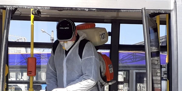 dezinfecţie loctrans