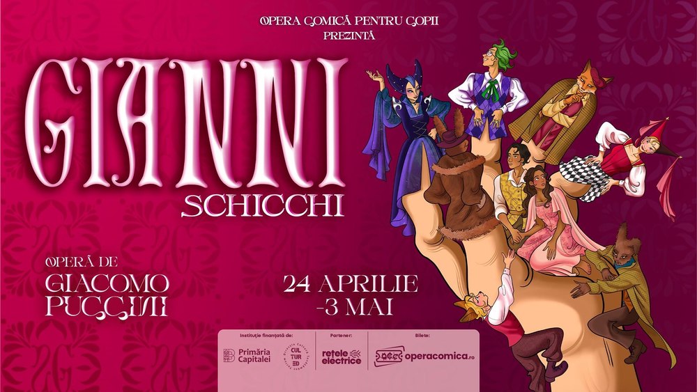 Luna aceasta, Opera Comică pentru Copii aduce în premieră singura comedie a lui Puccini