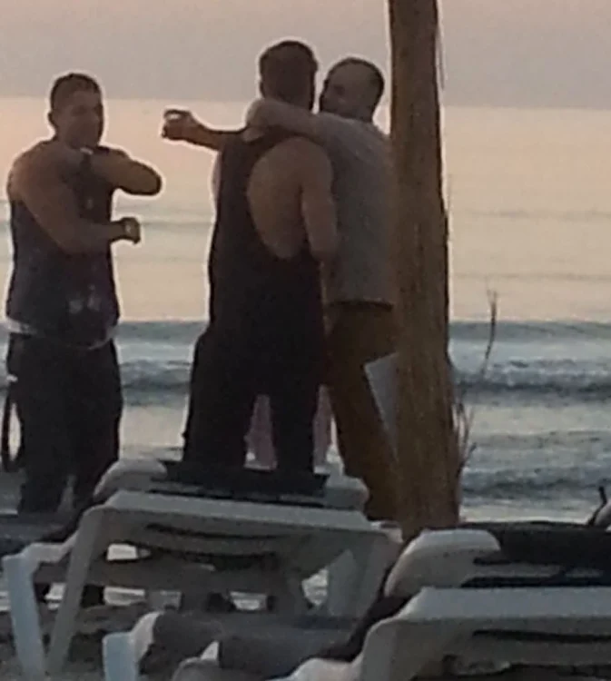 Randi a râs cu prietenii lui