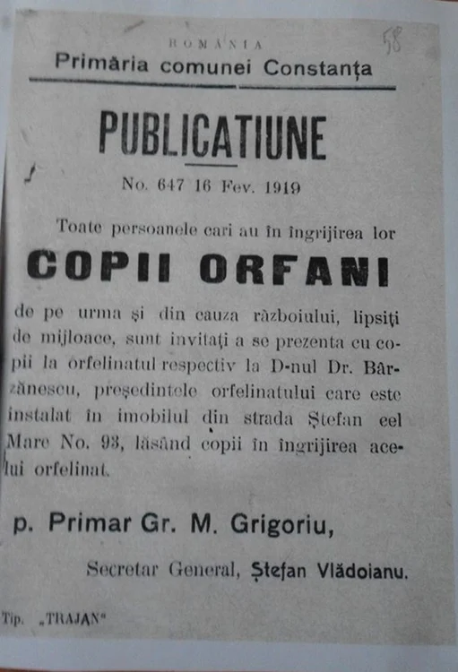 orfani constanta