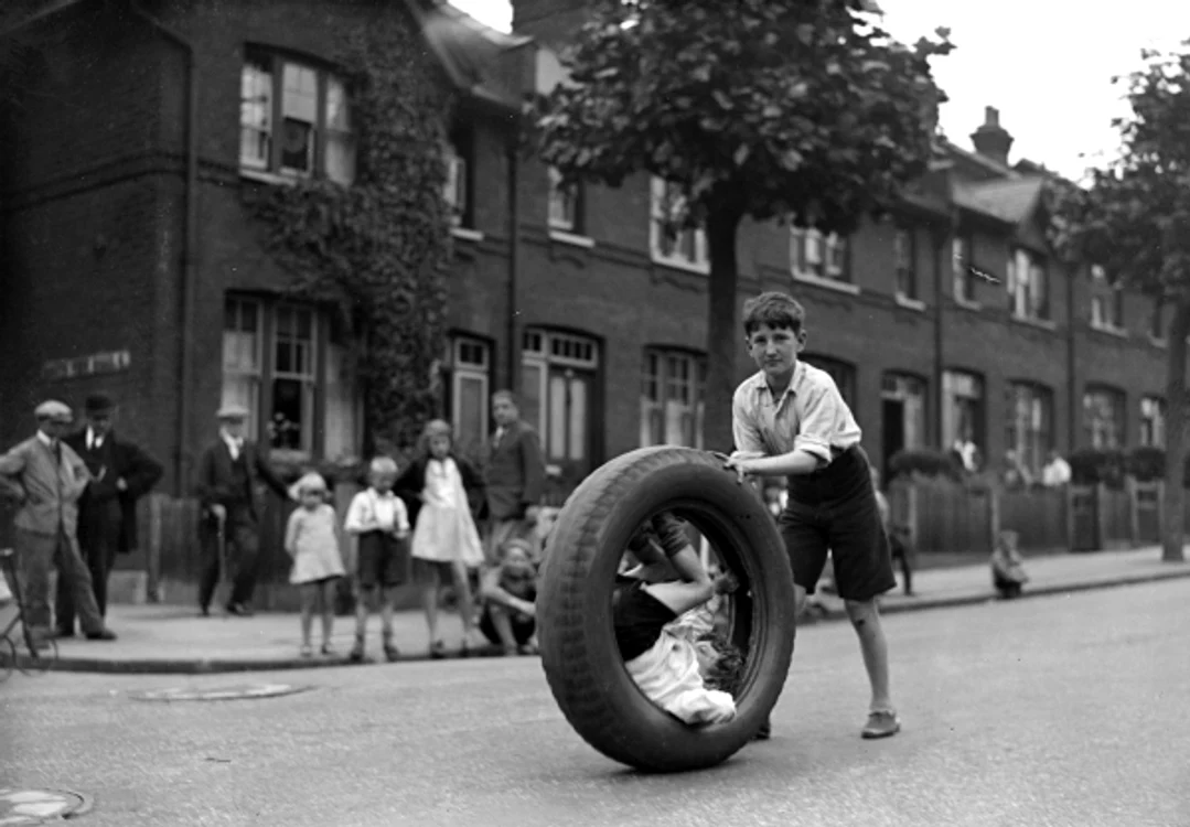 Imagine realizată în burgul londonez Haringey, în 1931
